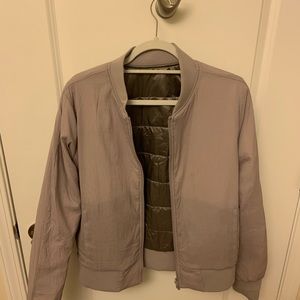 Lululemon reversible bomber jacket